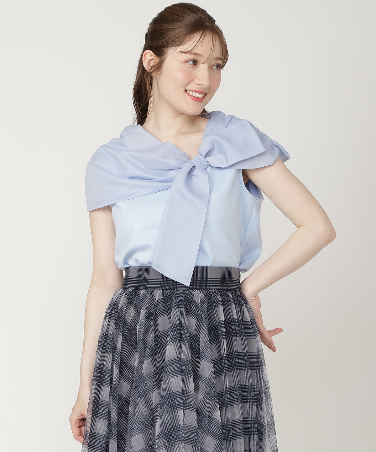 【6/11発売】サイドリボンプルオーバー