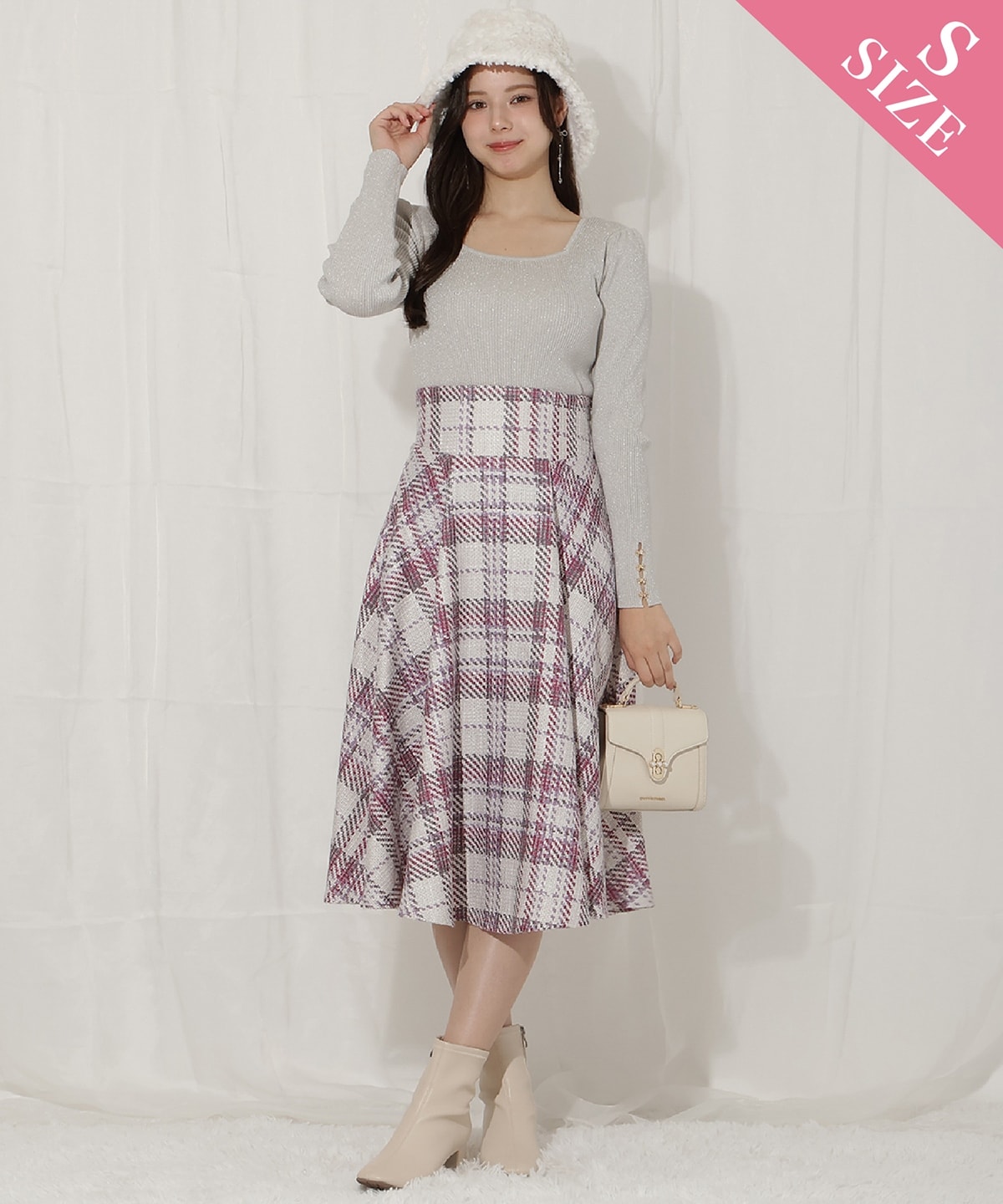 オリジナルチェックスカート