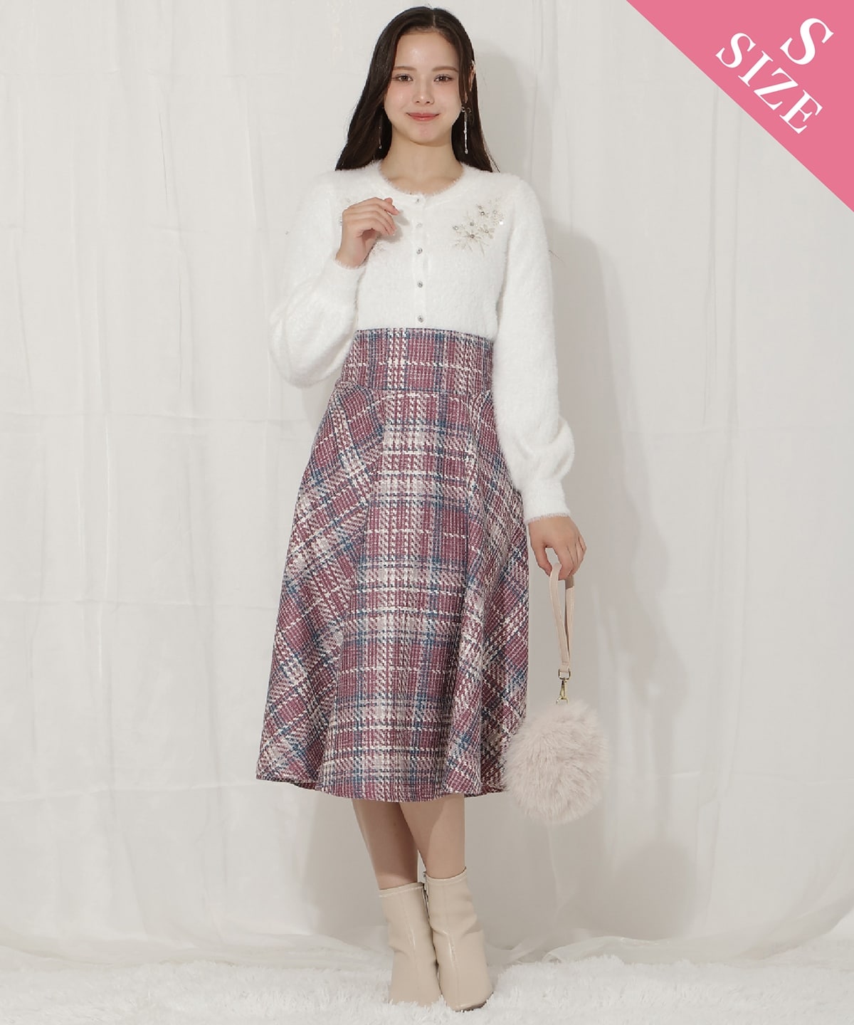 オリジナルチェックスカート