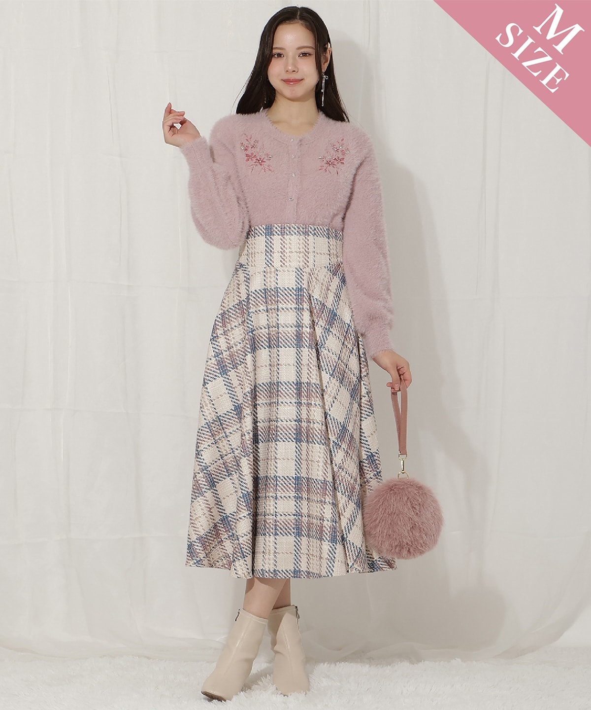 オリジナルチェックスカート