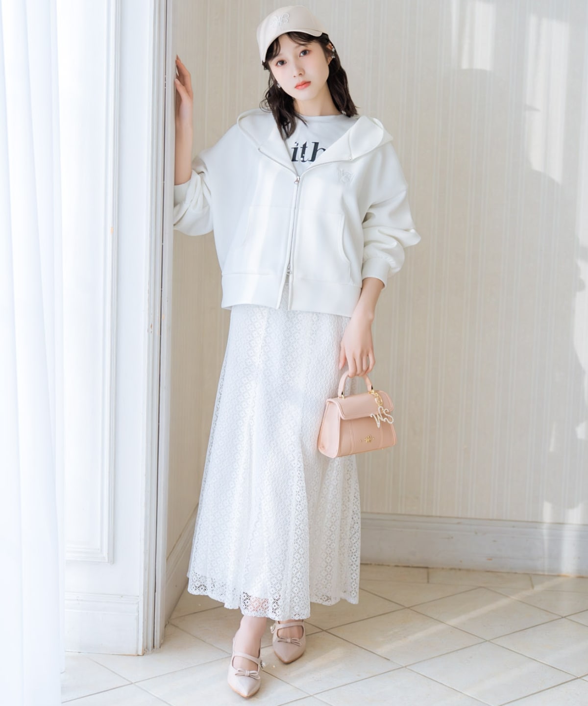 レースマーメードスカート