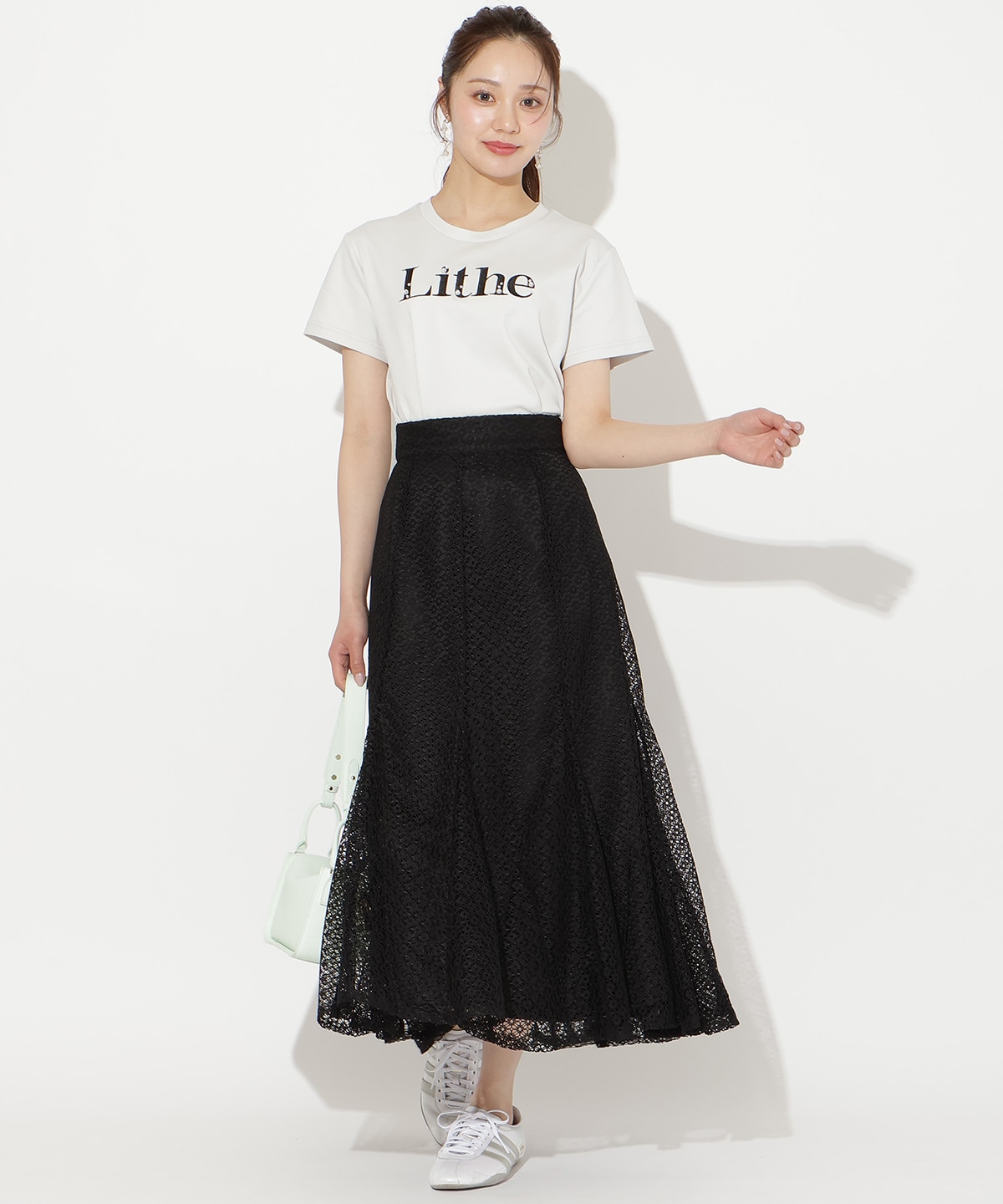 レースマーメードスカート