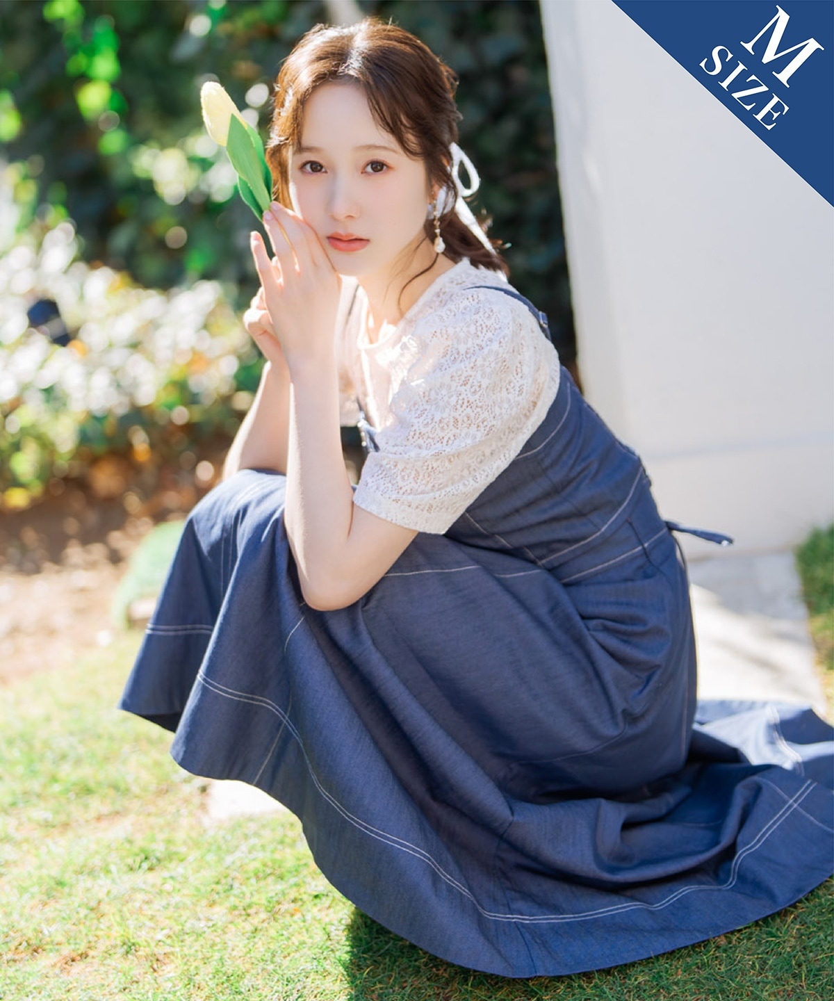 【3/19(thu)10時発売】ライトデニムフレアスカート