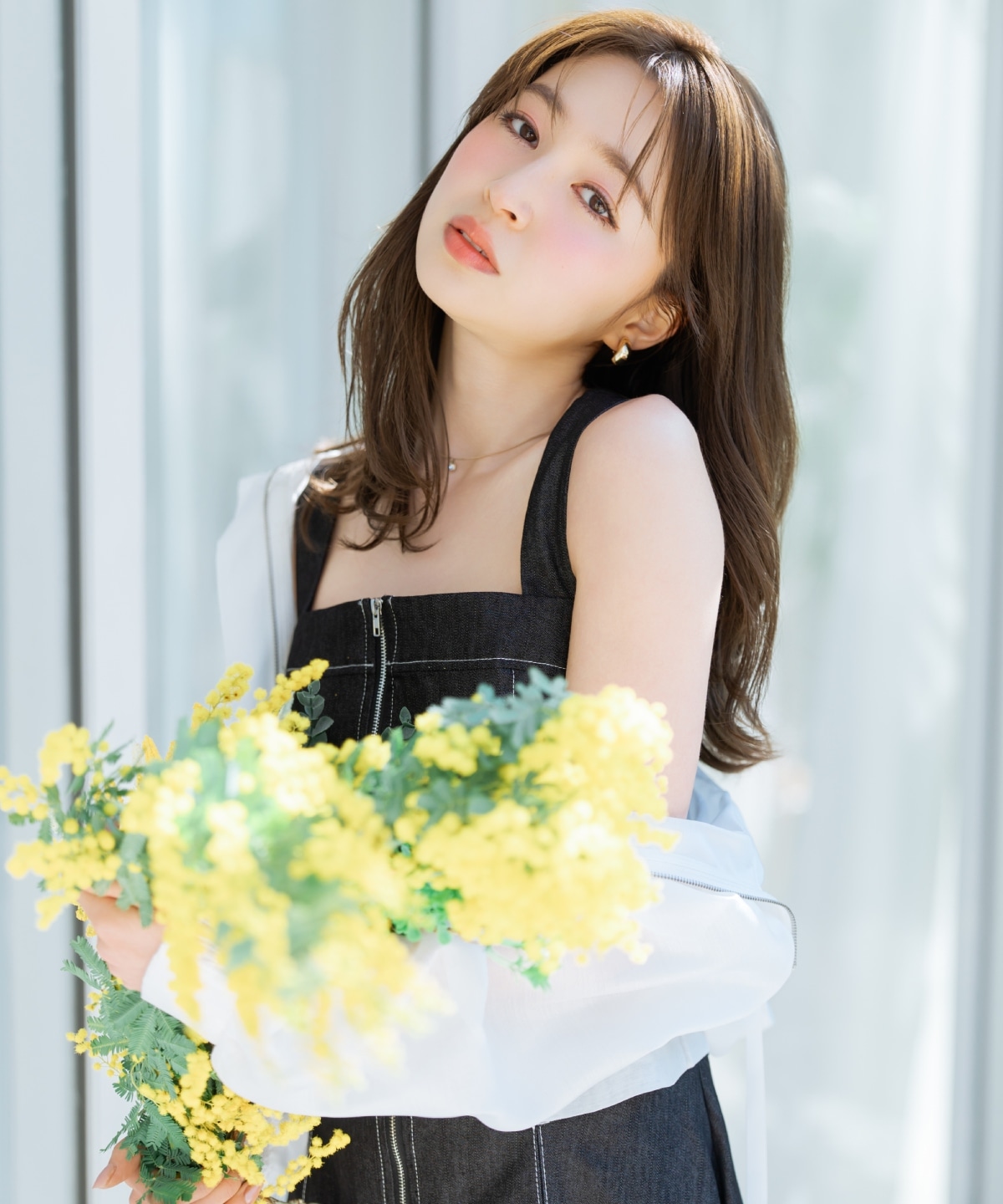 シアーフードブルゾン