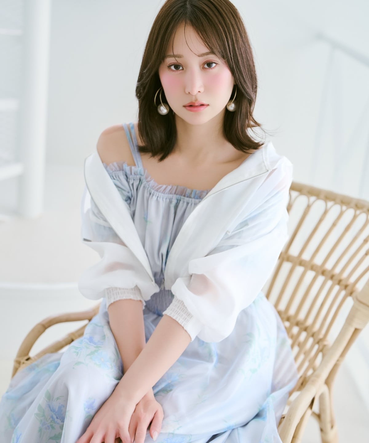 シャイニードロストシアーブルゾン