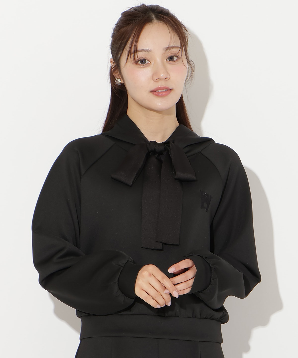 【3/12(thu)10時発売】リボンスウェットフーディー