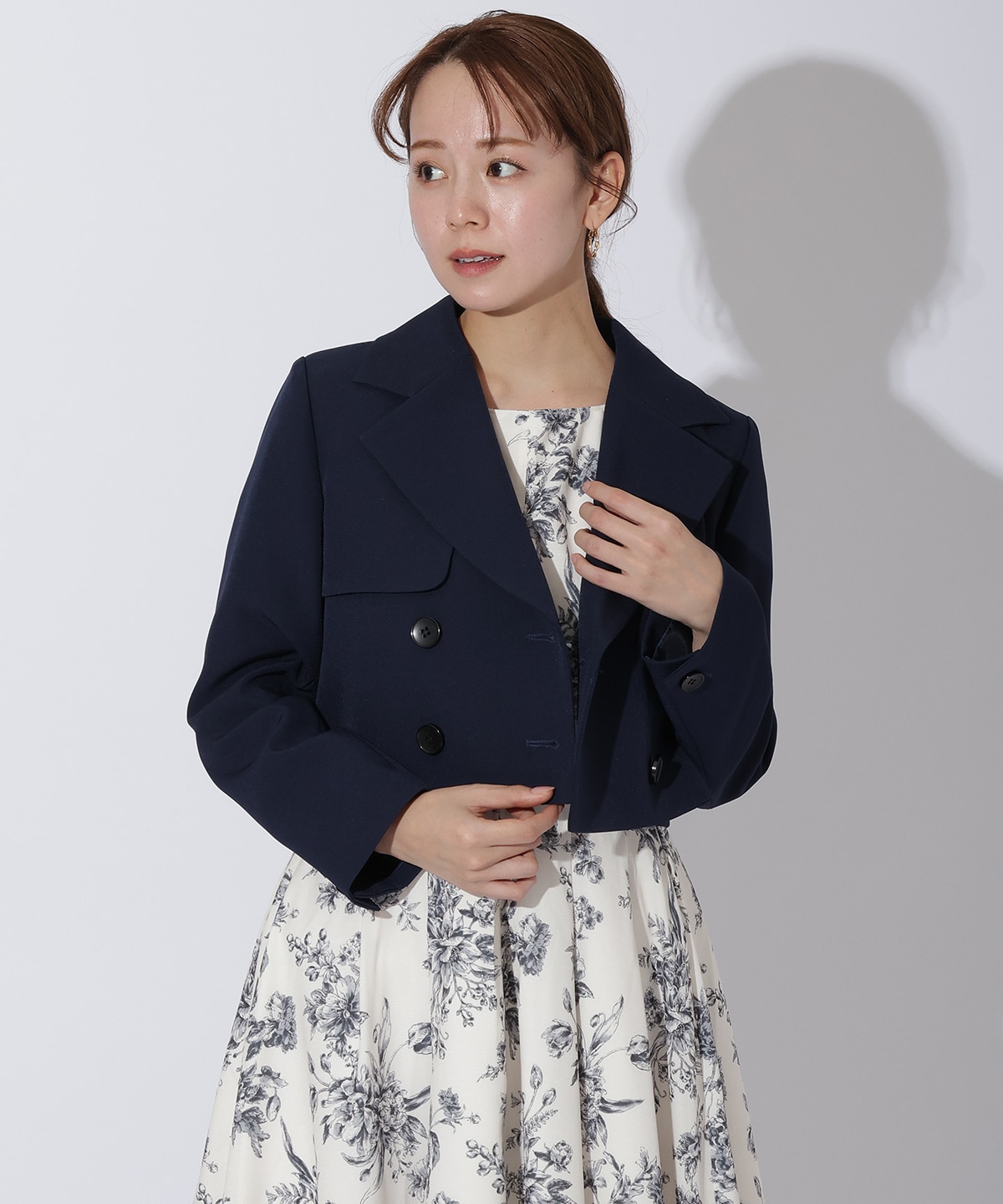 ダブルクロスショートトレンチ