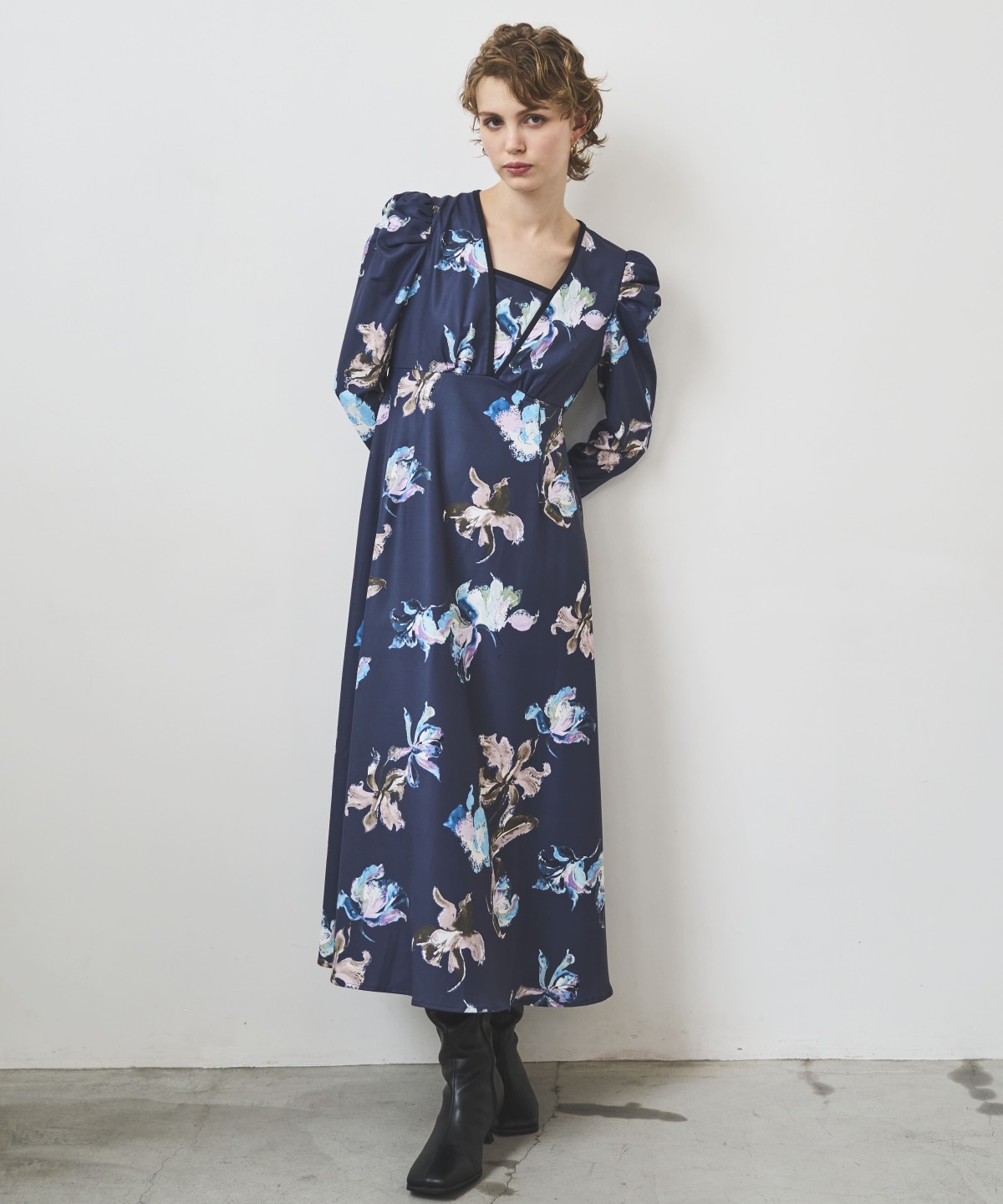 アンドクチュール フルーツ柄ワンピース 完売品 アンドクチュール フルーツ柄ワンピース - メルカリ