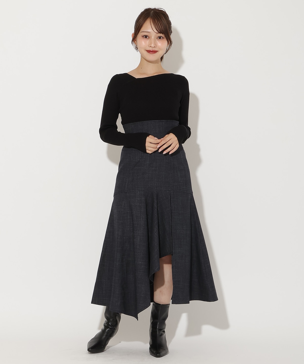 ブッチャーインナーミニマーメイドスカート