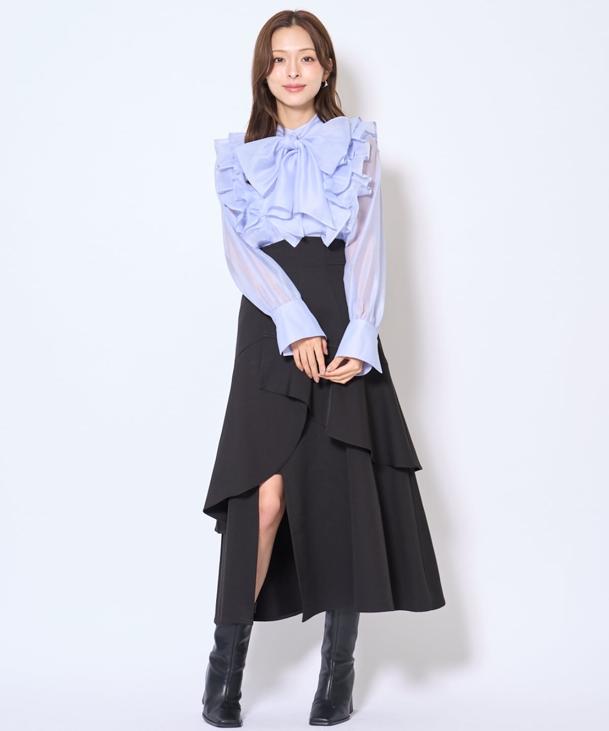 インナーミニティアードスカート