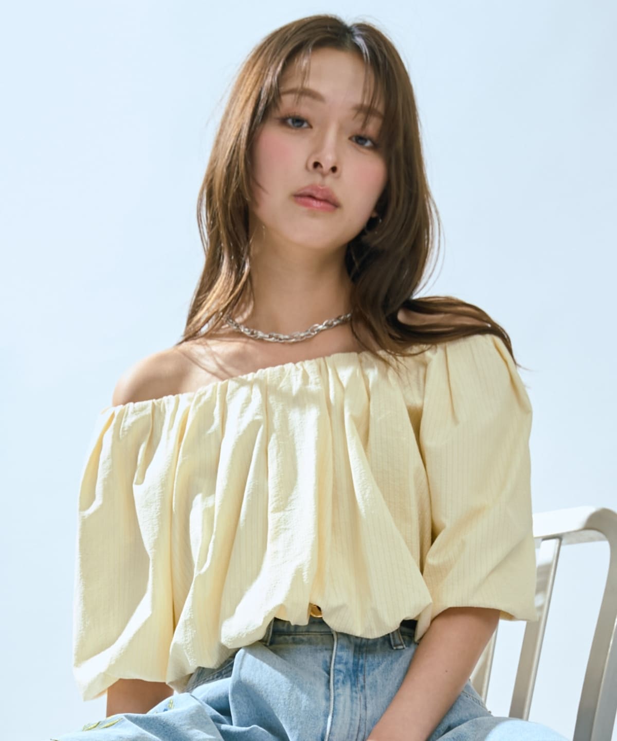 【先行予約受付中】2WAYバルーンブラウス