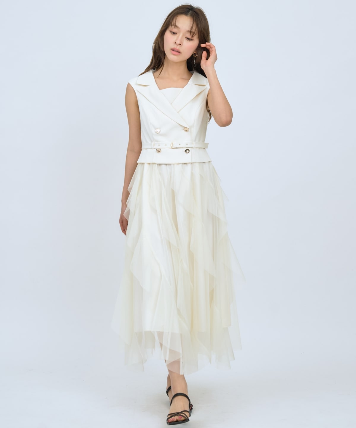 【先行予約受付中】アシメチュールトレンチジャンスカ