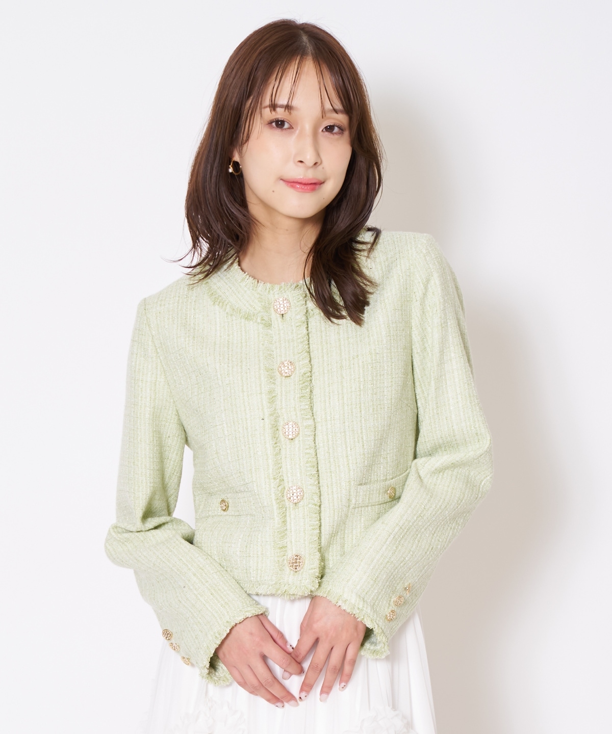 【先行予約受付中】ツイードジャケット