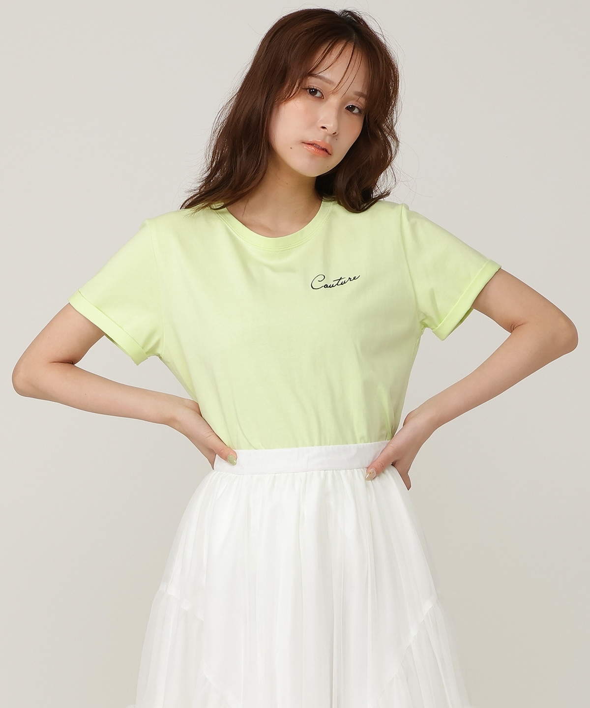 【先行予約受付中】ワンポイント刺?Tシャツ