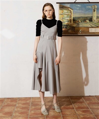 ワンピース ジャンパースカート 公式オンラインショップ バーンデストローズ