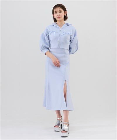 【セットアップ可能】ダンボールバックスピンドルロングスカート