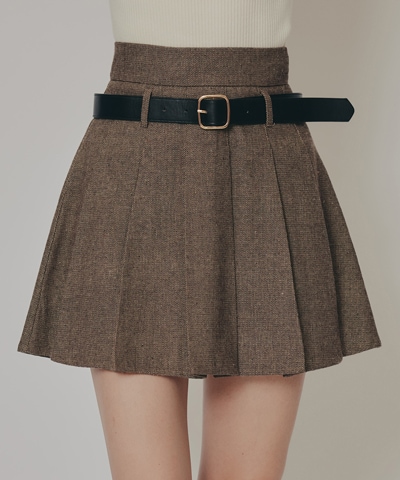 ローベルトプリーツミニスカート