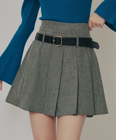 ローベルトプリーツミニスカート
