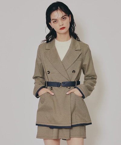 REDYAZEL オーバーサイズジャケット　モカ REDYAZEL オーバーサイズジャケット モカ REDYAZEL/ジャケット