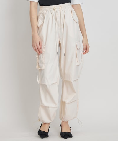 タブフラップポケットカーゴパンツ