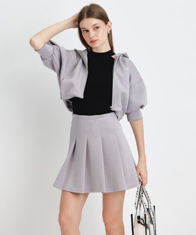 ダンボールZIPショートパーカー