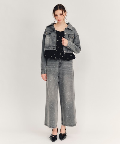 【Sparkle Denim Series】スパークルデニムジャケット