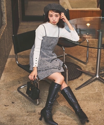 ツイードミニスカート