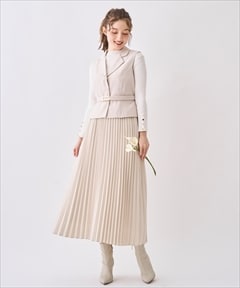 【12/5(Fri)予約開始】ジレ＆プリーツスカートセット
