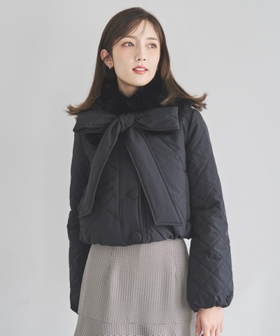 エコファーキルティングショートコート