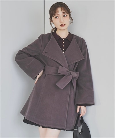 ウールビーバー2WAYミドルコート