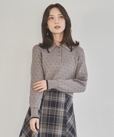 配色ポロニット