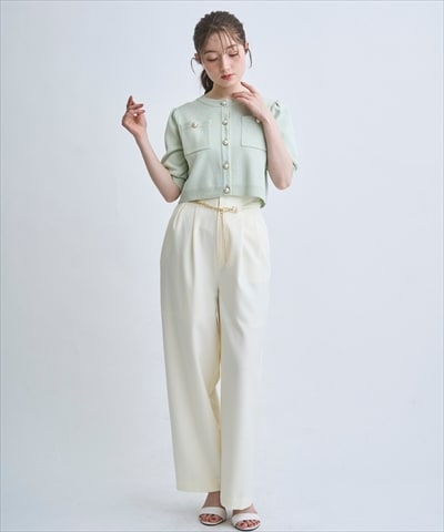 【5/1(Fri)発売】ハイウエストワイドパンツ