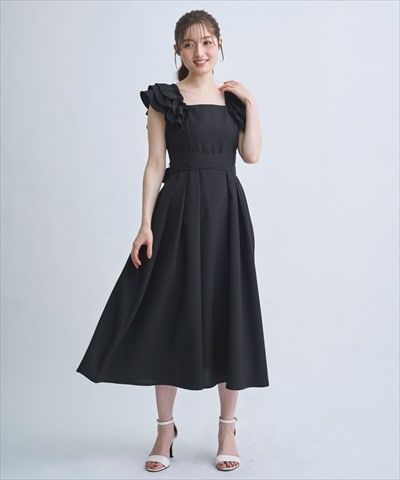 【3/19(Thu)予約開始】バックリボン袖フリルワンピース