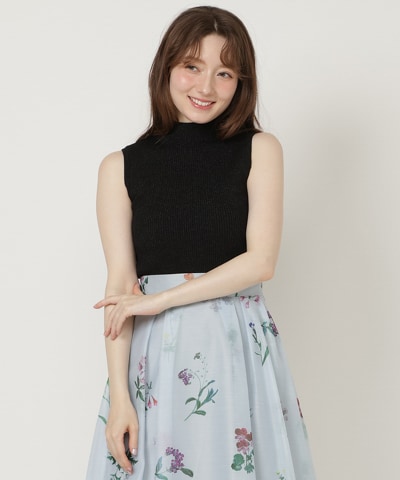【5/8(Fri)発売】ノースリハイネックラメニット