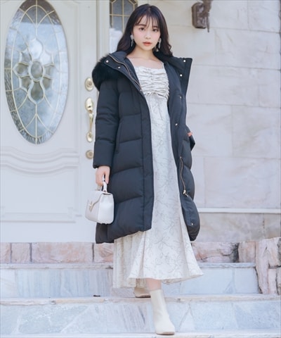 WILLSELECTION ウィルセレクション マフラー付きコート WILLSELECTION ウィルセレクション マフラー付きコート