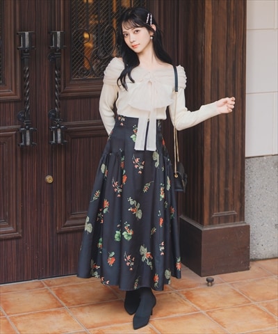 【12/5(fri)10時発売】ウィンターボタニカルスカート