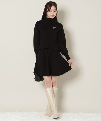 【12/5(fri)10時発売】オフタートル×スカートニットSETUP