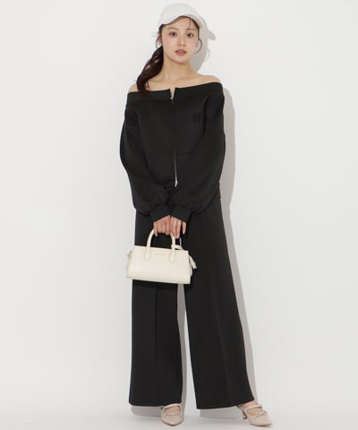 【3/12(thu)10時発売】フロントピンタックスウェットパンツ