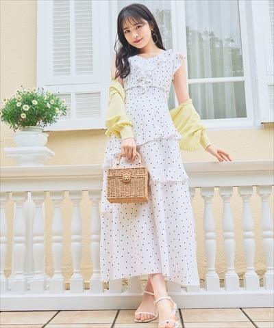 【6/11(thu)発売】ラッフルフリルティアードワンピース
