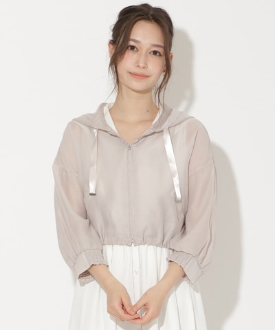 シャイニードロストシアーブルゾン