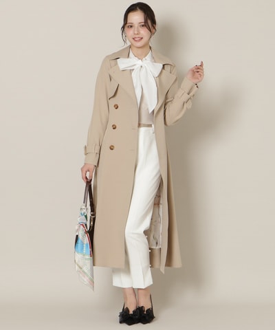 【Tulip Series】オリジナルフレアトレンチコート