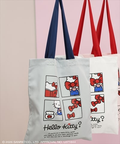 【8/7(fri)予約開始】WILLSELECTION×HELLO KITTY トートバッグ