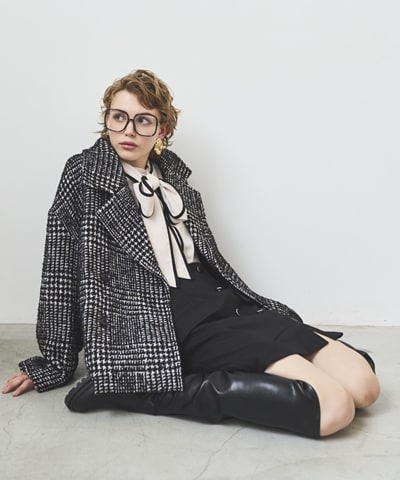 フラップミニスカート