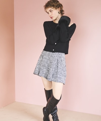 ツイードショートパンツ