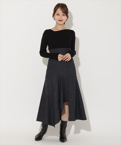 ブッチャーインナーミニマーメイドスカート