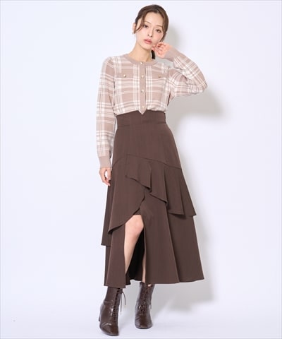 インナーミニティアードスカート