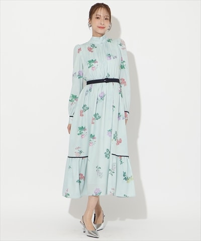 【先行予約受付中】クラシックフラワーワンピース