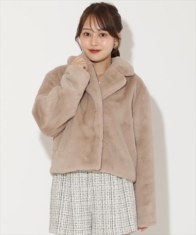 【限定値下げ】and couture ロングコート　S 新品未使用に近い RUIRUE BOUTIQUE レディース ロングコート ウールコート ウール