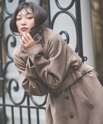 【限定値下げ】and couture ロングコート　S 新品未使用に近い AND COUTURE/アウター｜公式オンラインショップ｜バーンデストローズ