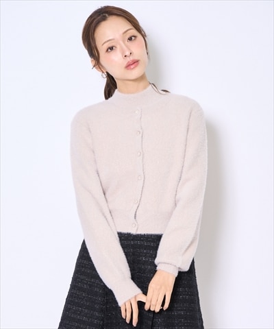 ラメフェザーニットアンサンブル